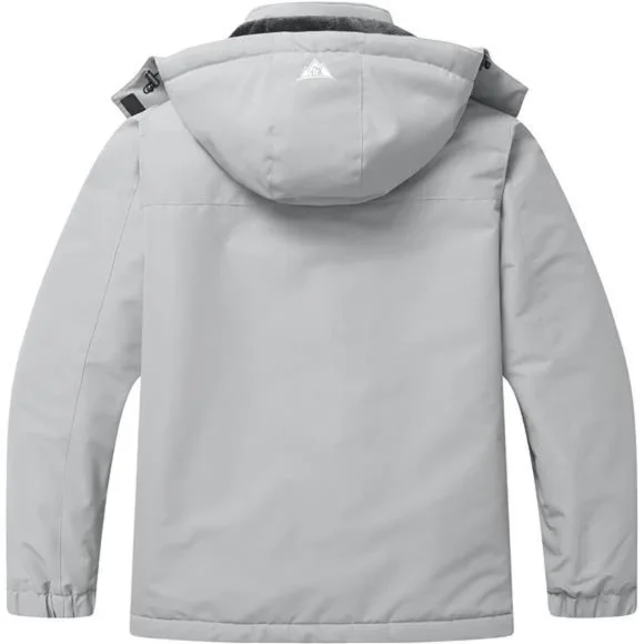 Women's‎ Plus Size Warm Winter Coat Hooded Waterproof Ski Jacket Mountain Wind